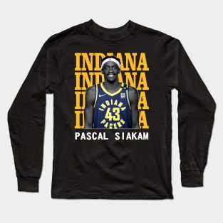 Indiana Pacers Pascal Siakam 43 Long Sleeve T-Shirt